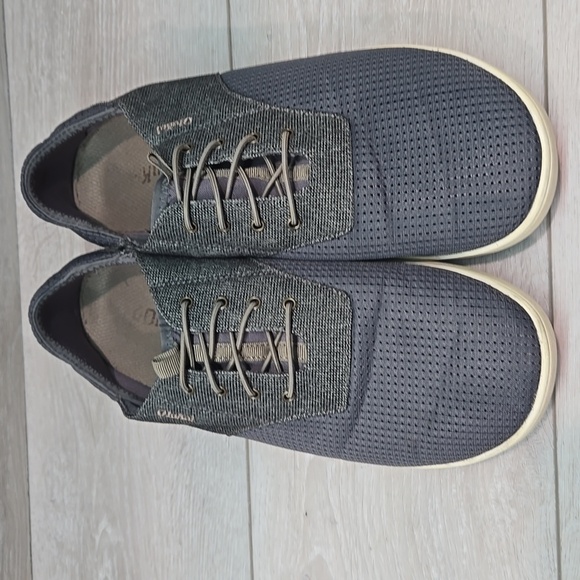 OluKai Mens Nohea Moku Sneakers Lace-Up Shoes Sz 10 - Picture 3 of 11